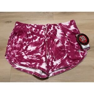 NWT Colosseum Athletics Girls Youth Pink Tie Dye Shorts Size XL 14-16